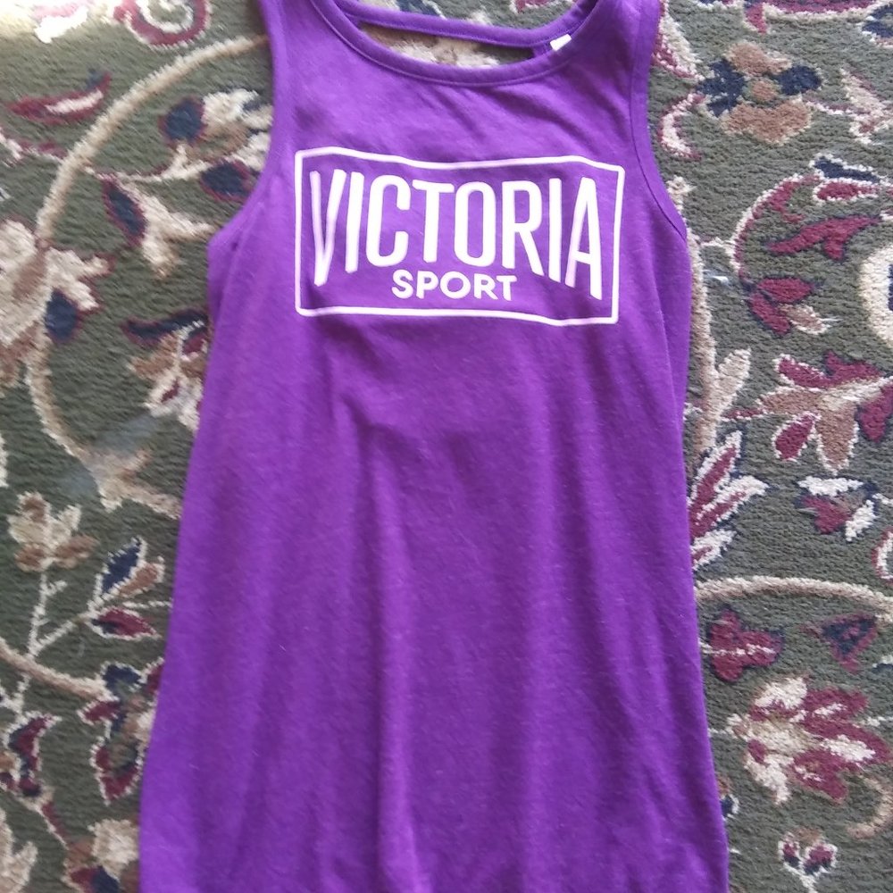 Victoria's Secret sport tank top purple
